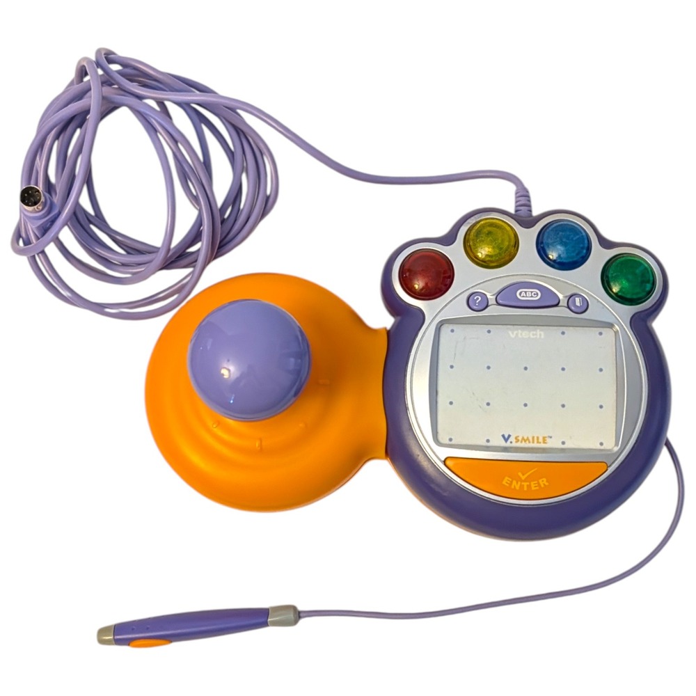 VTech‎ V.Smile TV Learning System Wired Joystick Controller UNTESTED Writing Pad